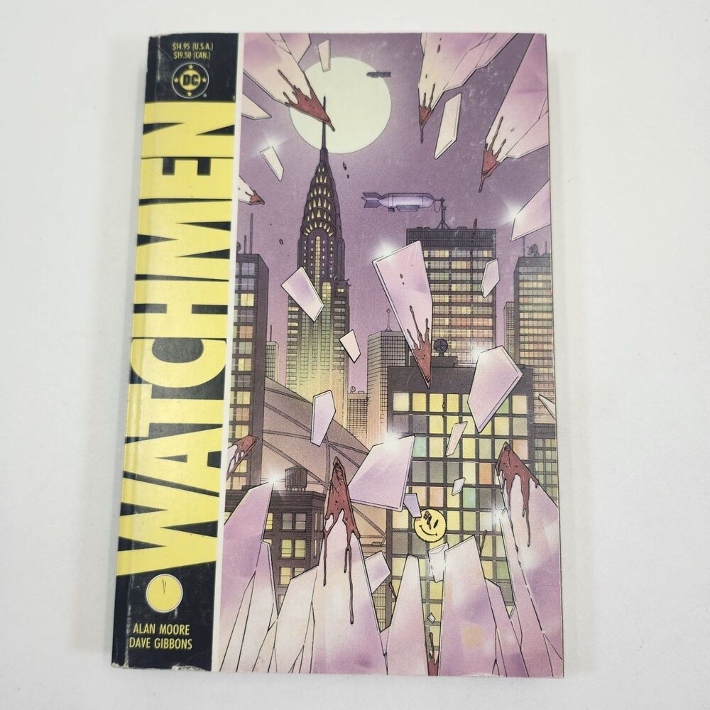 Watchmen Graphic Novel 1st Edition 1st Printing 1987 DC Comics Alan Moore